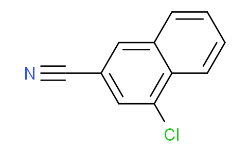CAS No. 1256463-62-3, 4-Chloro-2-naphthonitrile