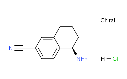 CAS No. 828926-06-3, (R)-5-Amino-5,6,7,8-tetrahydronaphthalene-2-carbonitrile hydrochloride