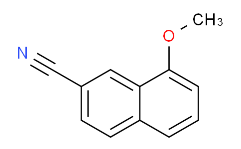 CAS No. 590369-72-5, 8-Methoxy-2-naphthonitrile