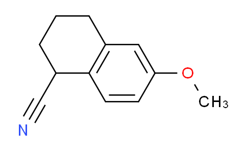CAS No. 102035-35-8, 6-Methoxy-1,2,3,4-tetrahydronaphthalene-1-carbonitrile
