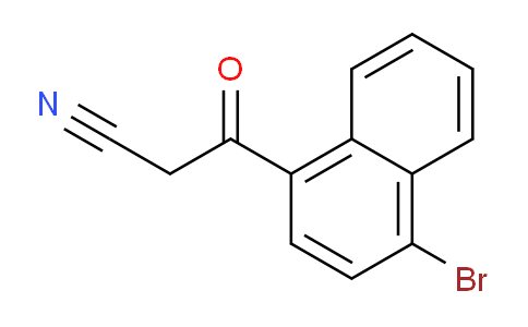 CAS No. 374926-06-4, 3-(4-Bromonaphthalen-1-yl)-3-oxopropanenitrile