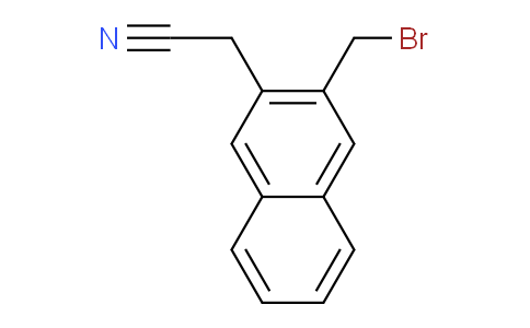 CAS No. 1261626-52-1, 2-(Bromomethyl)naphthalene-3-acetonitrile