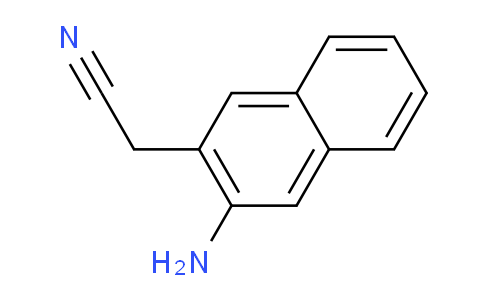 CAS No. 1261559-80-1, 2-(3-Aminonaphthalen-2-yl)acetonitrile