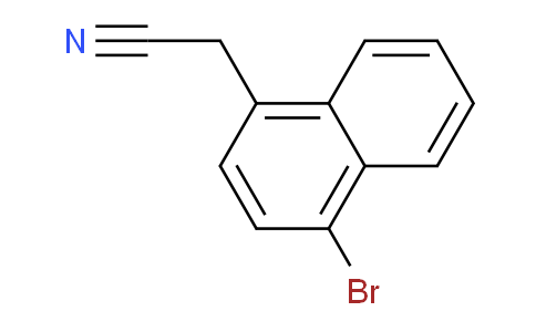 CAS No. 30098-50-1, 2-(4-Bromonaphthalen-1-yl)acetonitrile