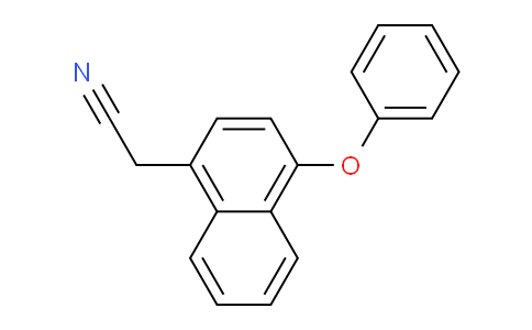 CAS No. 192213-94-8, 2-(4-Phenoxynaphthalen-1-yl)acetonitrile