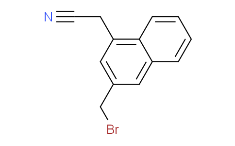 CAS No. 1261584-90-0, 2-(Bromomethyl)naphthalene-4-acetonitrile