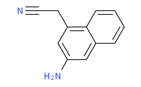 CAS No. 1261785-56-1, 2-(3-Aminonaphthalen-1-yl)acetonitrile