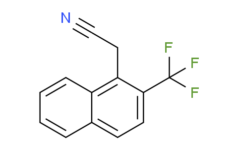 CAS No. 1261799-25-0, 2-(2-(Trifluoromethyl)naphthalen-1-yl)acetonitrile