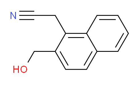 CAS No. 1261678-65-2, 2-(Hydroxymethyl)naphthalene-1-acetonitrile