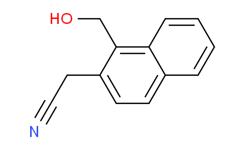 CAS No. 1261809-42-0, 1-(Hydroxymethyl)naphthalene-2-acetonitrile