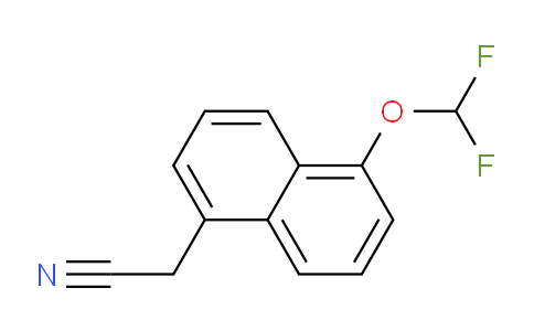 MC765104 | 1261682-84-1 | 1-(Difluoromethoxy)naphthalene-5-acetonitrile