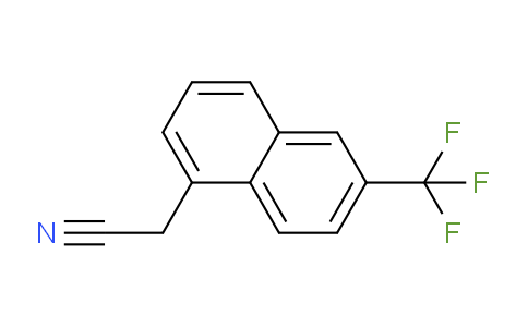 CAS No. 1261845-79-7, 2-(6-(Trifluoromethyl)naphthalen-1-yl)acetonitrile