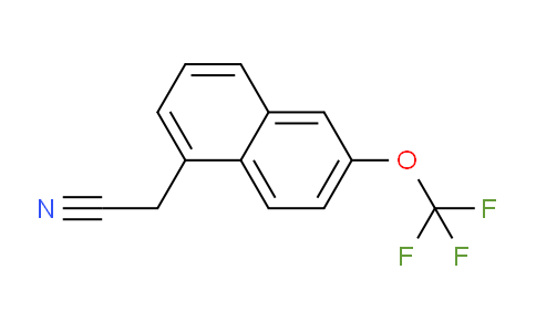 CAS No. 1261452-85-0, 2-(Trifluoromethoxy)naphthalene-5-acetonitrile