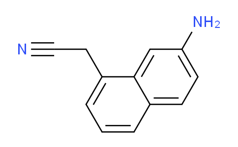 CAS No. 1261487-67-5, 2-(7-Aminonaphthalen-1-yl)acetonitrile