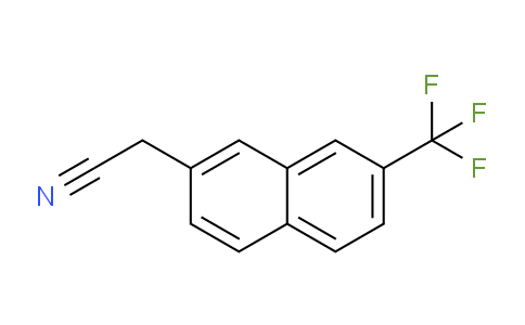 CAS No. 1261786-26-8, 2-(Trifluoromethyl)naphthalene-7-acetonitrile