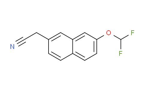 DY765131 | 1261871-32-2 | 2-(Difluoromethoxy)naphthalene-7-acetonitrile
