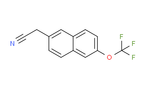 CAS No. 1261628-41-4, 2-(Trifluoromethoxy)naphthalene-6-acetonitrile