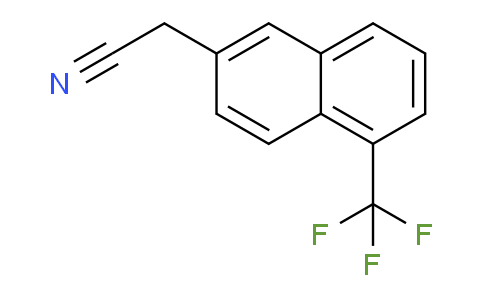 CAS No. 1261628-63-0, 1-(Trifluoromethyl)naphthalene-6-acetonitrile