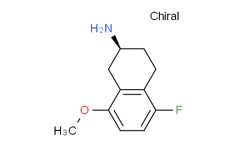 CAS No. 764616-76-4, (S)-5-Fluoro-8-methoxy-1,2,3,4-tetrahydronaphthalen-2-amine