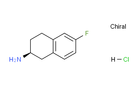 CAS No. 173996-44-6, (S)-6-Fluoro-1,2,3,4-tetrahydronaphthalen-2-amine hydrochloride