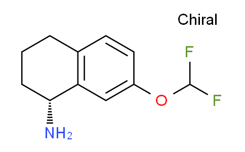 CAS No. 1213483-37-4, (R)-7-(Difluoromethoxy)-1,2,3,4-tetrahydronaphthalen-1-amine