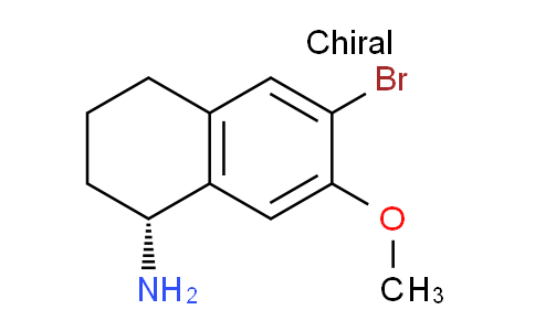 CAS No. 1335578-53-4, (R)-6-Bromo-7-methoxy-1,2,3,4-tetrahydronaphthalen-1-amine