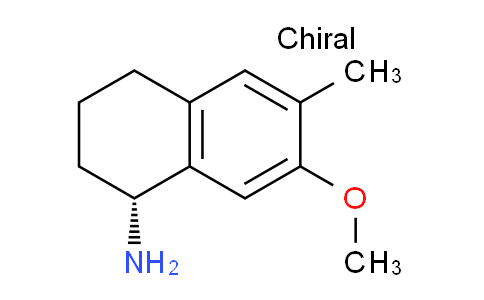 CAS No. 1213172-76-9, (R)-7-Methoxy-6-methyl-1,2,3,4-tetrahydronaphthalen-1-amine