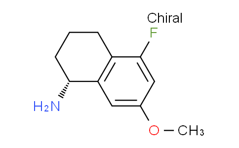 CAS No. 1212827-64-9, (R)-5-Fluoro-7-methoxy-1,2,3,4-tetrahydronaphthalen-1-amine