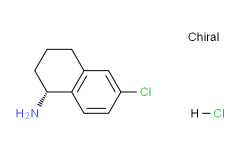 CAS No. 1810074-75-9, (R)-6-Chloro-1,2,3,4-tetrahydronaphthalen-1-amine hydrochloride