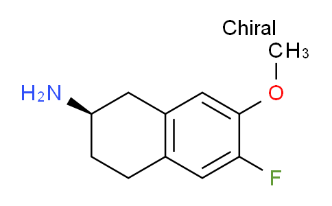 CAS No. 775564-35-7, (R)-6-Fluoro-7-methoxy-1,2,3,4-tetrahydronaphthalen-2-amine