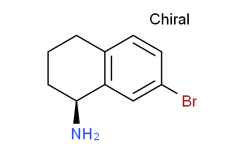CAS No. 676135-95-8, (S)-7-Bromo-1,2,3,4-tetrahydronaphthalen-1-amine