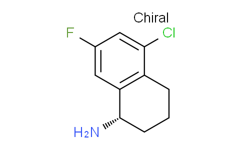 CAS No. 1213927-56-0, (S)-5-Chloro-7-fluoro-1,2,3,4-tetrahydronaphthalen-1-amine
