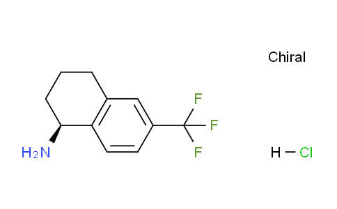 CAS No. 1466429-35-5, (S)-6-(Trifluoromethyl)-1,2,3,4-tetrahydronaphthalen-1-amine hydrochloride