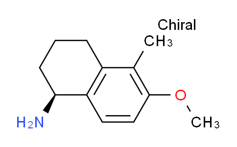 CAS No. 1213497-27-8, (S)-6-Methoxy-5-methyl-1,2,3,4-tetrahydronaphthalen-1-amine