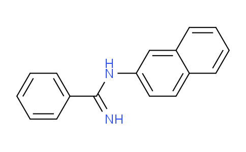 CAS No. 50871-65-3, N-(Naphthalen-2-yl)benzimidamide