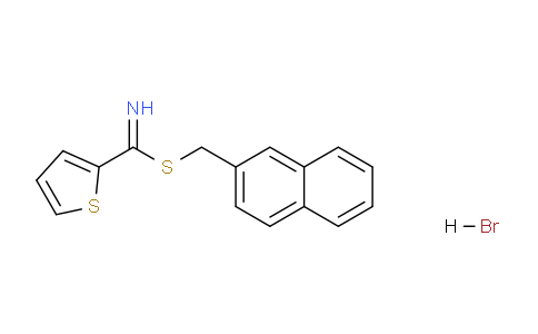 CAS No. 210765-55-2, Naphthalen-2-ylmethyl thiophene-2-carbimidothioate hydrobromide