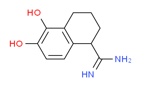 CAS No. 102035-03-0, 5,6-Dihydroxy-1,2,3,4-tetrahydronaphthalene-1-carboximidamide