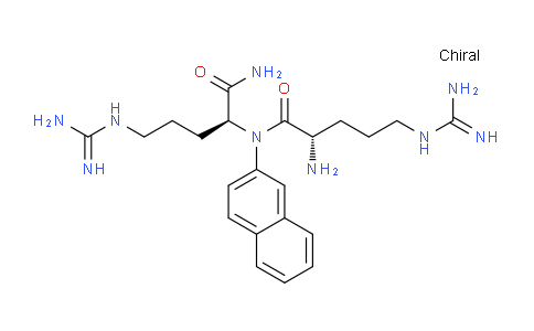 CAS No. 15483-59-7, (S)-2-Amino-N-((S)-1-amino-5-guanidino-1-oxopentan-2-yl)-5-guanidino-N-(naphthalen-2-yl)pentanamide