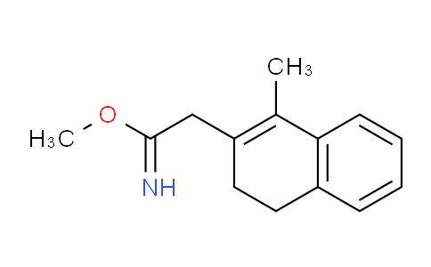 CAS No. 774140-30-6, Methyl 2-(1-methyl-3,4-dihydronaphthalen-2-yl)acetimidate
