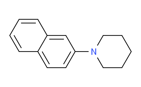 CAS No. 5465-85-0, 1-(Naphthalen-2-yl)piperidine