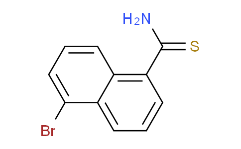 CAS No. 1354767-64-8, 5-Bromonaphthalene-1-carbothioamide