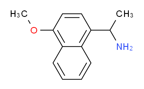 CAS No. 634150-95-1, 1-(4-Methoxynaphthalen-1-yl)ethanamine