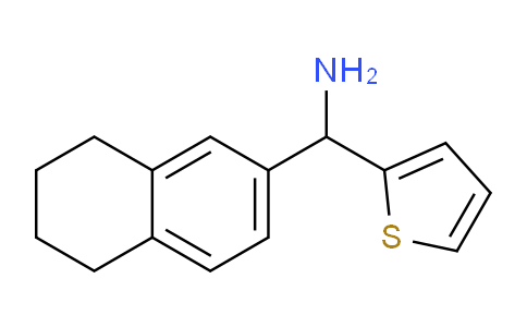 CAS No. 875163-67-0, (5,6,7,8-Tetrahydronaphthalen-2-yl)(thiophen-2-yl)methanamine