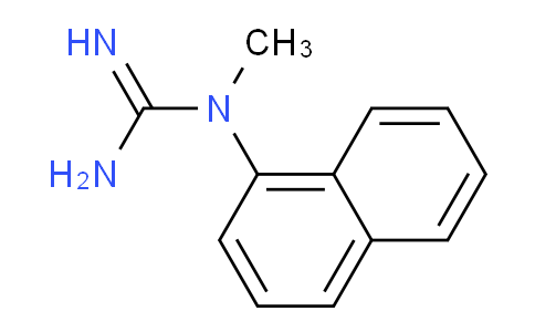 CAS No. 114646-66-1, 1-Methyl-1-(naphthalen-1-yl)guanidine