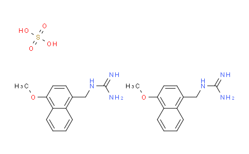 CAS No. 101517-09-3, 1-((4-Methoxynaphthalen-1-yl)methyl)guanidine sulfate(2:1)