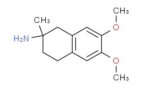 CAS No. 791543-15-2, 6,7-Dimethoxy-2-methyl-1,2,3,4-tetrahydronaphthalen-2-amine