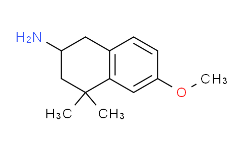 CAS No. 802021-53-0, 6-Methoxy-4,4-dimethyl-1,2,3,4-tetrahydronaphthalen-2-amine