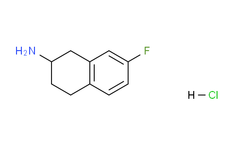 CAS No. 1884425-10-8, 7-Fluoro-1,2,3,4-tetrahydronaphthalen-2-amine hydrochloride