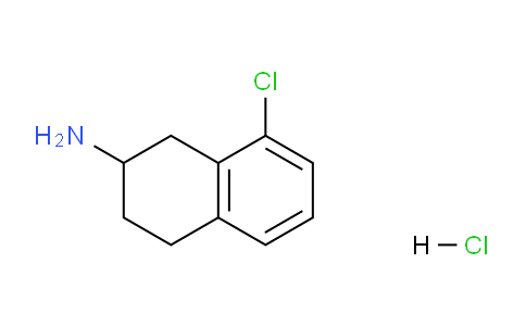 CAS No. 63823-27-8, 8-Chloro-1,2,3,4-tetrahydronaphthalen-2-amine hydrochloride