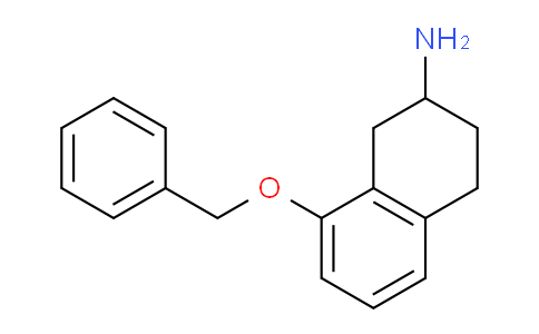CAS No. 1447438-90-5, 8-(Benzyloxy)-1,2,3,4-tetrahydronaphthalen-2-amine